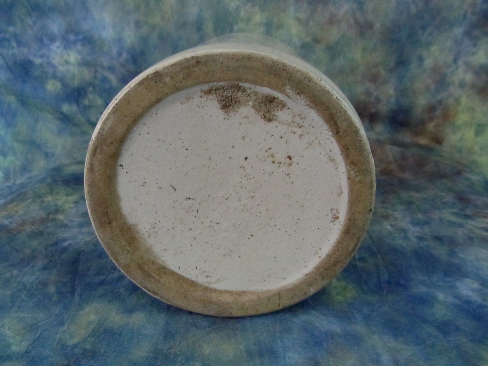 Vintage Stoneware Whiskey Jug Gallon Crock Brown/Tan