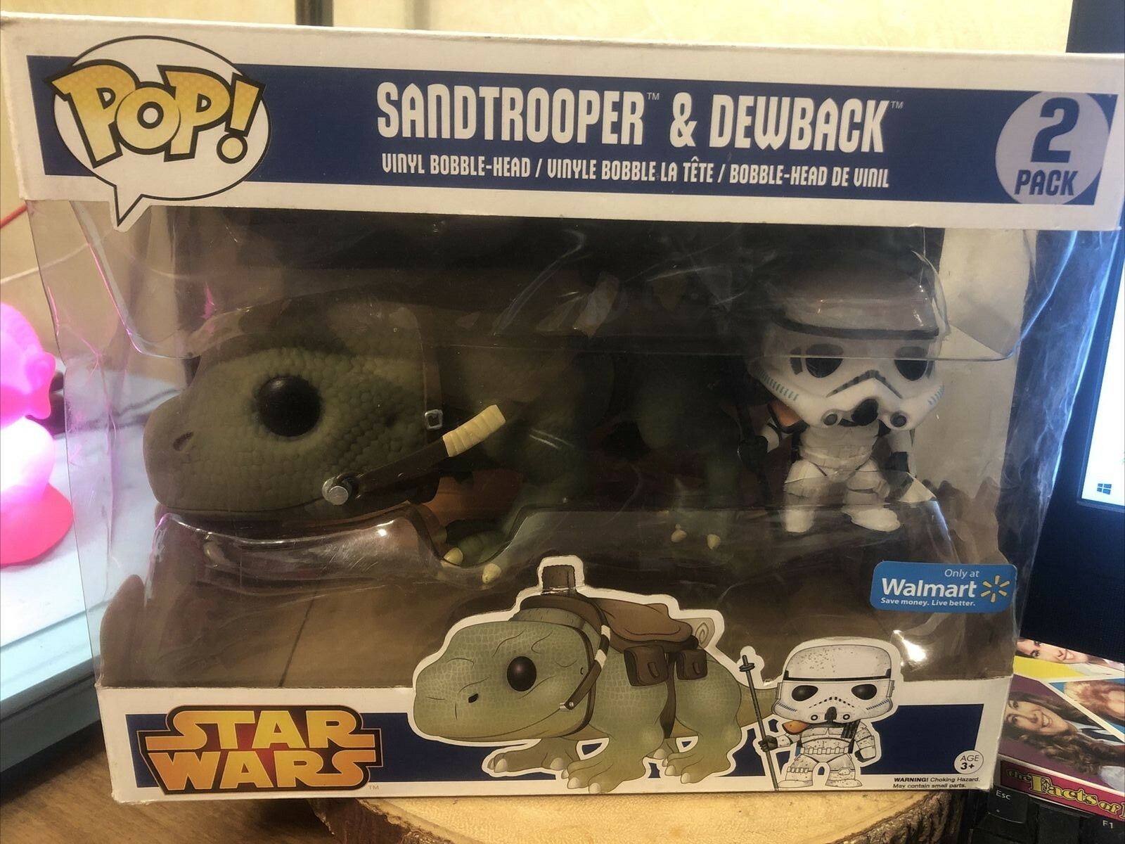 SF+ファンタジー+ホラー Disney -  Funko Pop Star Wars Sandtrooper Dewbak Funko Pop Star Wars Sandtrooper & Dewback Bobblehead Vinyl