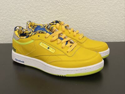 Reebok Club C 85 Minion Sneaker GS Yellow FX3352 Sz 5Y = Women s Sz 6.5