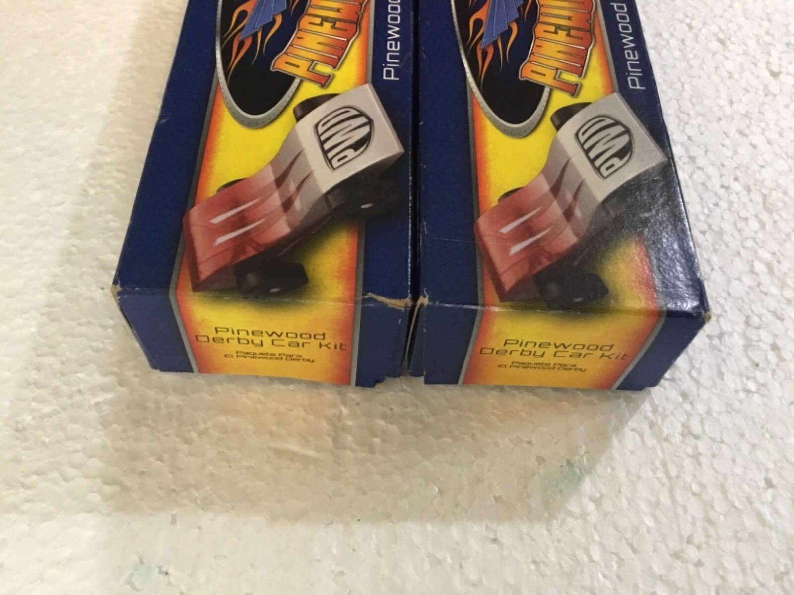 Pinewood Derby Car Kit lot of 2 Boy Scouts of America PWD 2012 Brand New Sealed