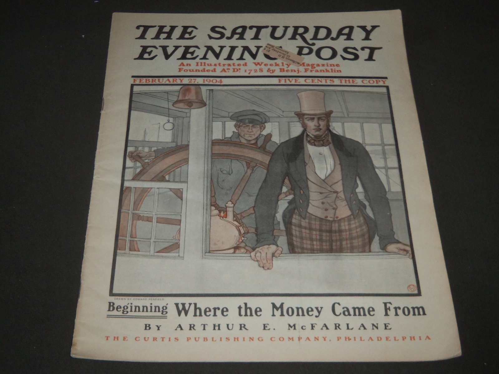 1904 FEBRUARY 27 THE SATURDAY EVENING POST MAGAZINE - ILLUSTRATED