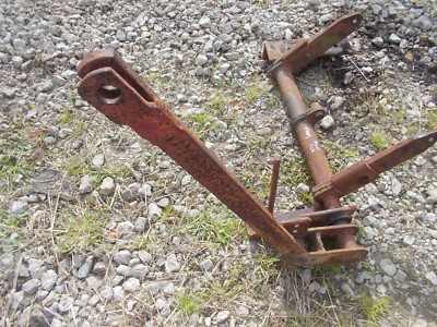 Massey Harris Pony tractor REAR MH cultivator lift bracket arms & mounting brack