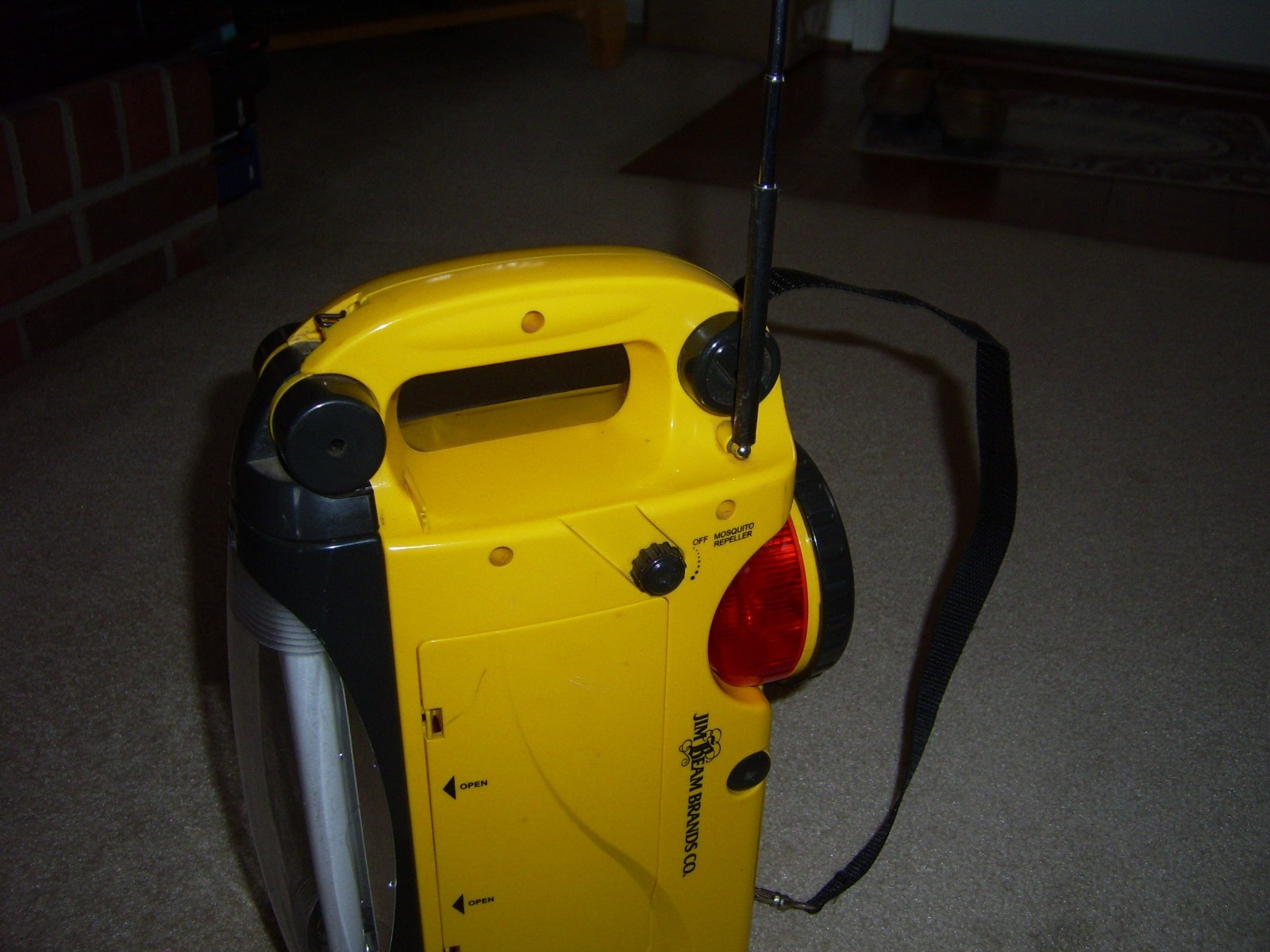 Vintage Wilson AM/FM Radio Flashlight Fluorescent Lantern, Mosquito repeller,