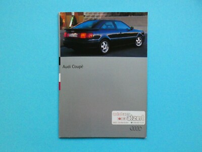 Prospekt / Katalog / Brochure - Audi Coupe (B3) - 01/94