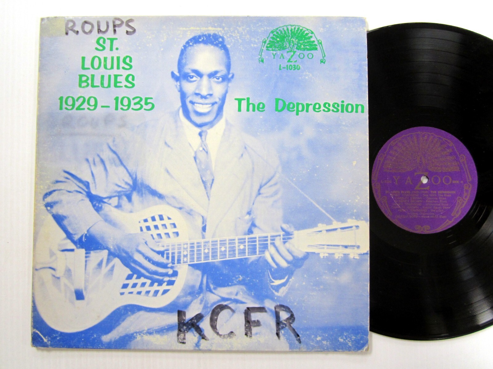 米LP Various St. Louis Blues 1929-1935 Depression L1030 YAZOO /00260 Various - St. Louis Blues 1929-1935 (The Depression) on