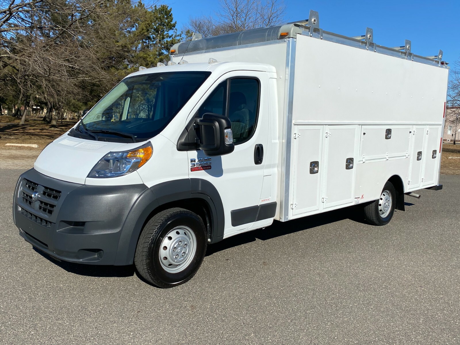 2014 Ram Promaster 3500 Ext Walkin Service Utility Body Step Van Low