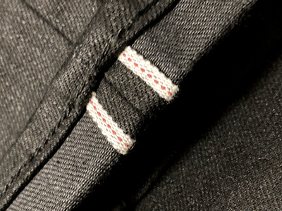 Black Kaihara Japanese Selvedge Denim 30 (32 actual) SLIM Gap 1969 Stretch Jeans