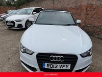 2012 Audi A5 Cabriolet 2.0 TFSI S line Convertible 2dr Petrol Multitronic Euro 5