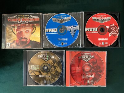 Command & Conquer Red Alert 2 - Yuri's Revenge, Tiberian Sun, Renegade Bundle
