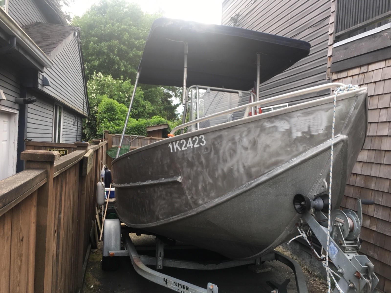 Welded Aluminum/ITM Ocean Sport 17