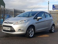 2012 Ford Fiesta 1.25 Zetec Hatchback 5dr Petrol Manual Euro 5 (82 ps) Petrol