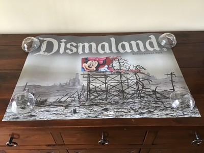 BANKSY DISMALAND BEMUSEMENT PARK, JEFF GILLETTE MINNIE MOUSE