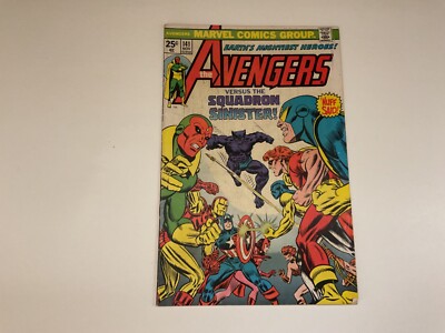 The Avengers #141 The Phantom Empire Squadron Sinister v The Avengers Marvel VG+