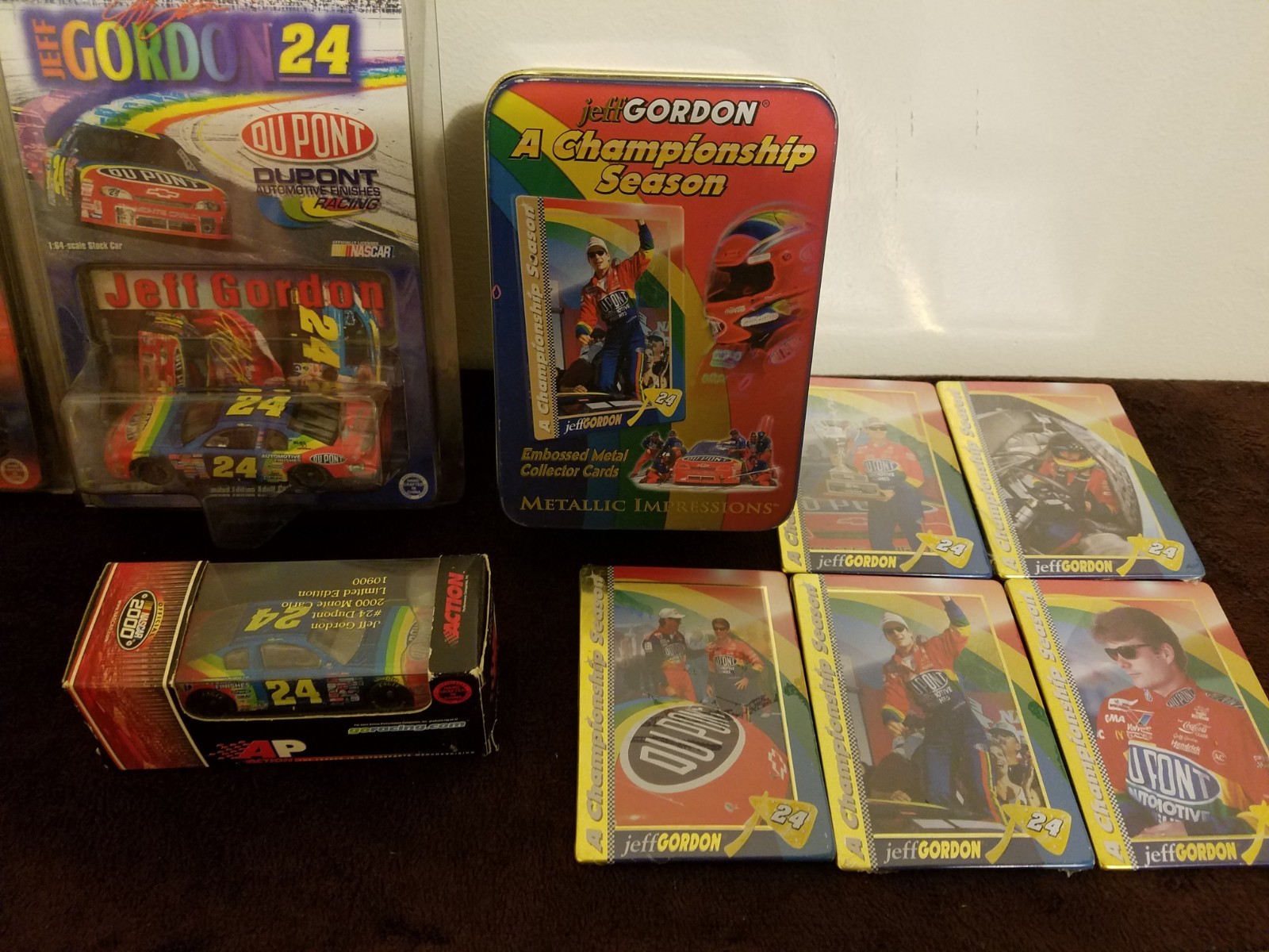 LOT OF 41 JEFF GORDON NASCAR COLLECTABLES