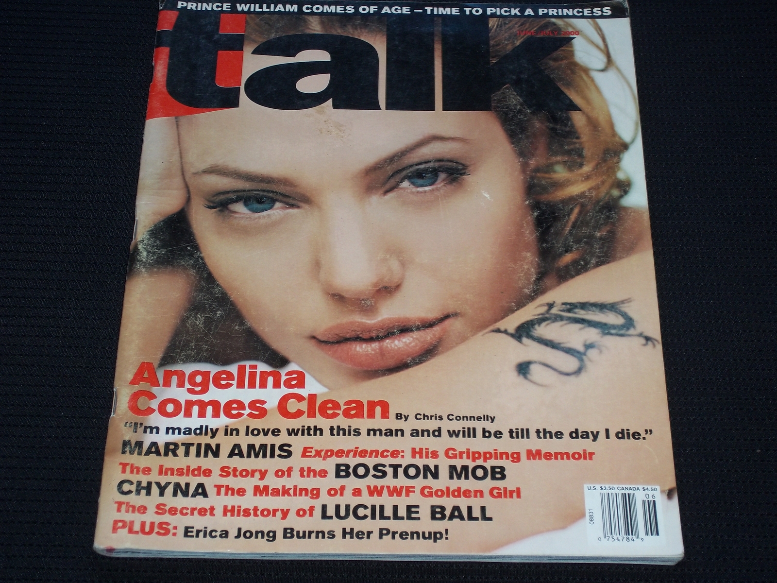 GQ ITALIA　may2000 Angeli Jolie GQ Italian Magazine May 2000 Angelina Jolie Tom Cruise