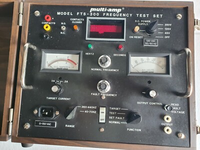 MEGGER Multi-Amp FTS-300-E Frequency Test Set  120V