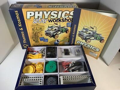 Thames & Kosmos Physics Solar Workshop Science Experiment Kit & Book Educational