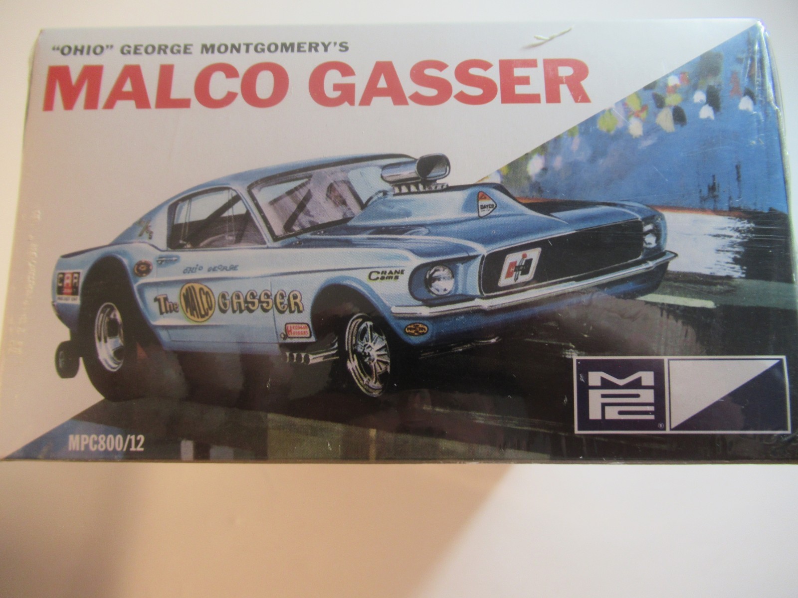 Brand New Sealed Malco Gasser Ohio Montgomery Molded White 1:25 Scale