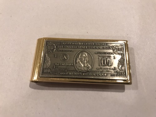 Ben Franklin 100 Dollar Bill Money Clip