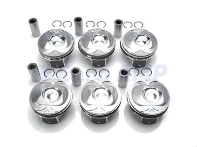 Jaguar Land Rover Oversized +0.25mm Piston With Rings 6PCS