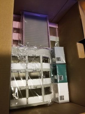 【最終値下げ】TINY CITY BD12 H・K Old Tenements Hong Kong Old Tenements - assembled and painted - Tiny HK