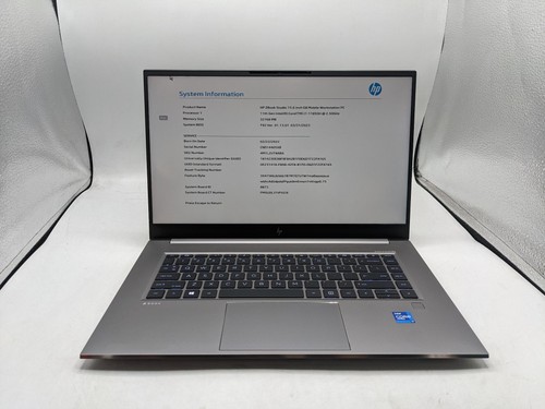 NguyenHuynh様　HP ZBook Studio G8 i7 HP ZBOOK STUDIO G8 I7-11850H 32GB RAM 512GB - GRADE D | eBay