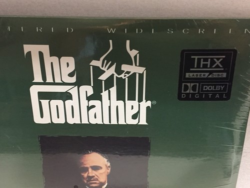 The Godfather, Brando, Remastered Widescreen, THX Dolby Digital, LaserDisc - NIP
