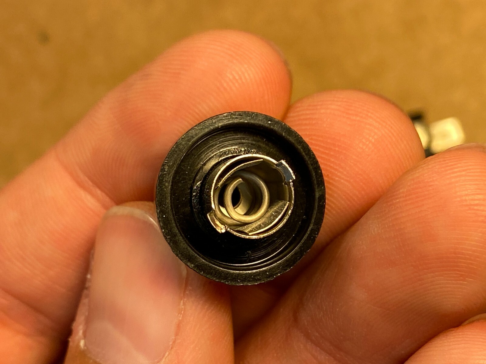 NOS Vintage HH Scott Fuse Holder 1960s Bayonet-style full-size fr tube amplifier