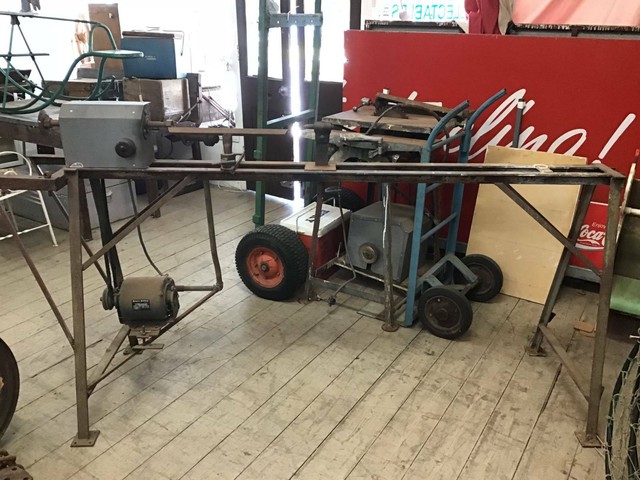 Lathe Machine Woodworking workbench work Bench Table 206cm 