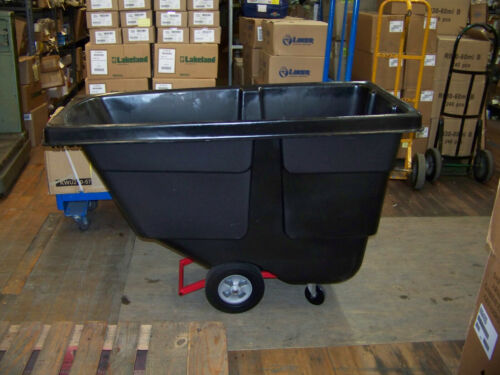 Rubbermaid Utility Tilt Cart 450 lb. Cap. 0.5 Cu. Yd. FG130400BLA New
