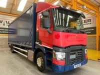 RENAULT T380 *EURO 6*, 18 TONNE 4X2 CURTAINSIDER - 2018 - FL18 DZN
