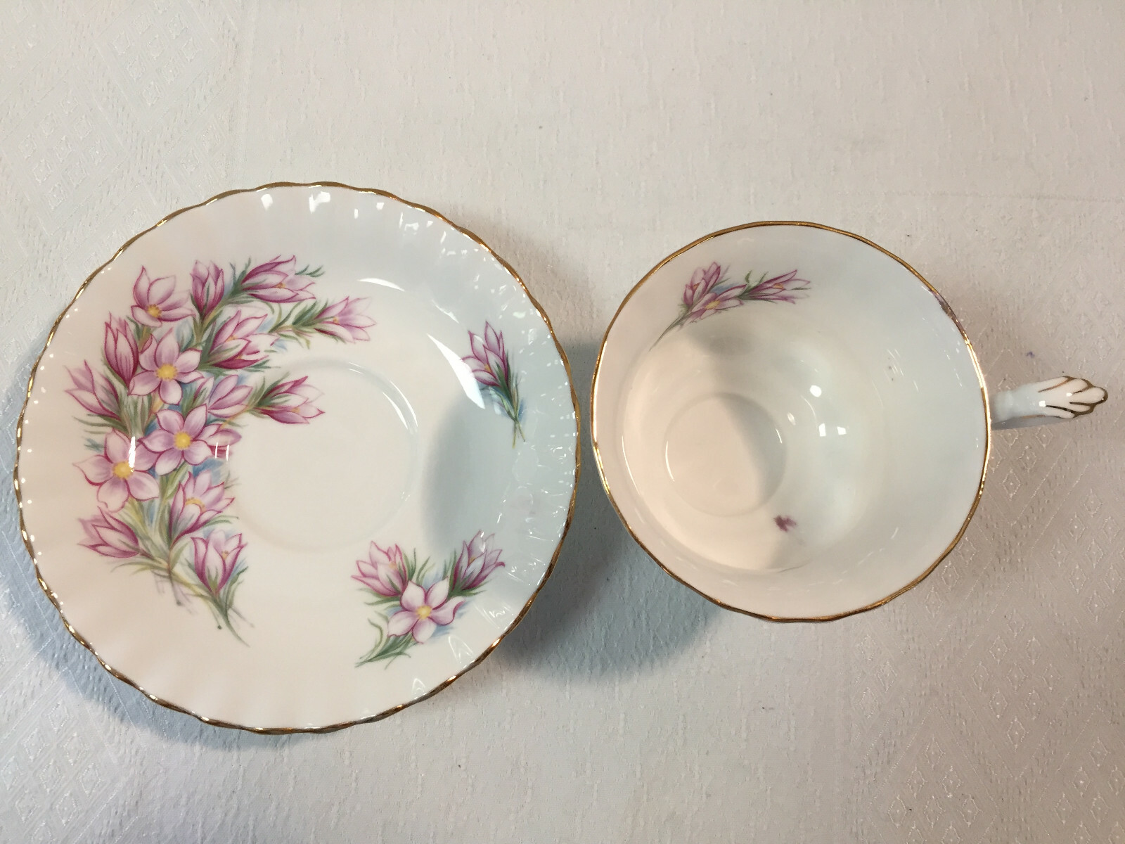 Vintage Cup and Saucer , Royal Albert , Bone China , England.
