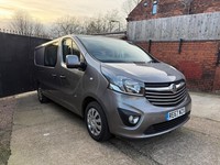 2018 Vauxhall Vivaro 2900 1.6CDTI BiTurbo 125PS Sportive H1 D/Cab PANEL VAN DIES