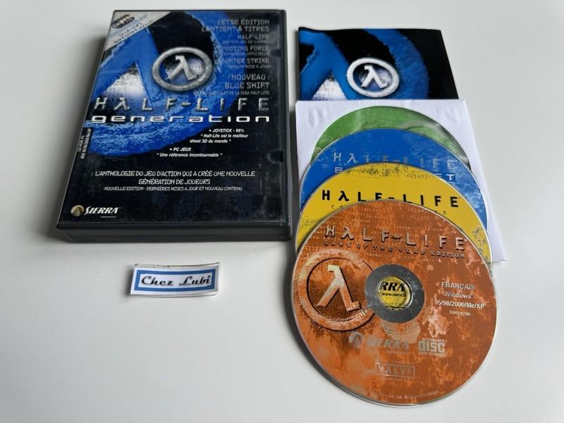 Half-Life Generation (Goty, Opposing Force, Blueshift, Counter-Strike) - Pc - Fr