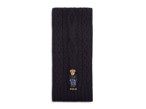 [PC0419-433] ШАРФ ДЛЯ ВЗРОСЛЫХ POLO RALPH LAUREN ARAN ST. ANDREW BEAR