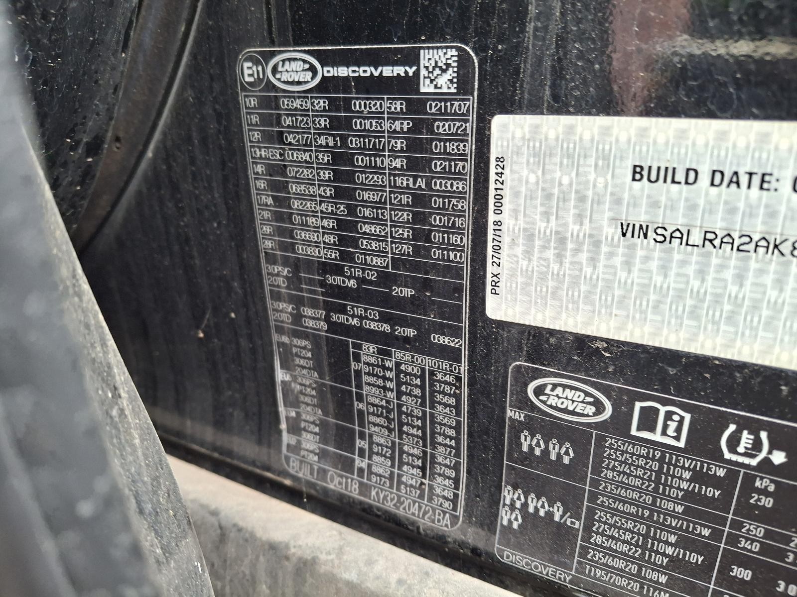 LAND ROVER DISCOVERY 2016-2025 BONNET L462, 12/16- - thumbnail 10