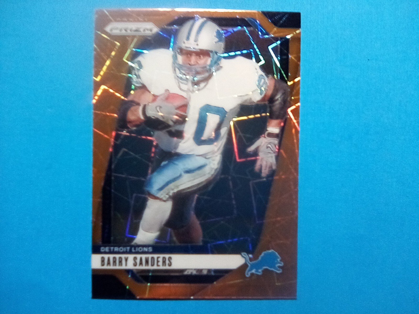 2024 Panini Prizm Football #99 Prizms Lazer Barry Sanders