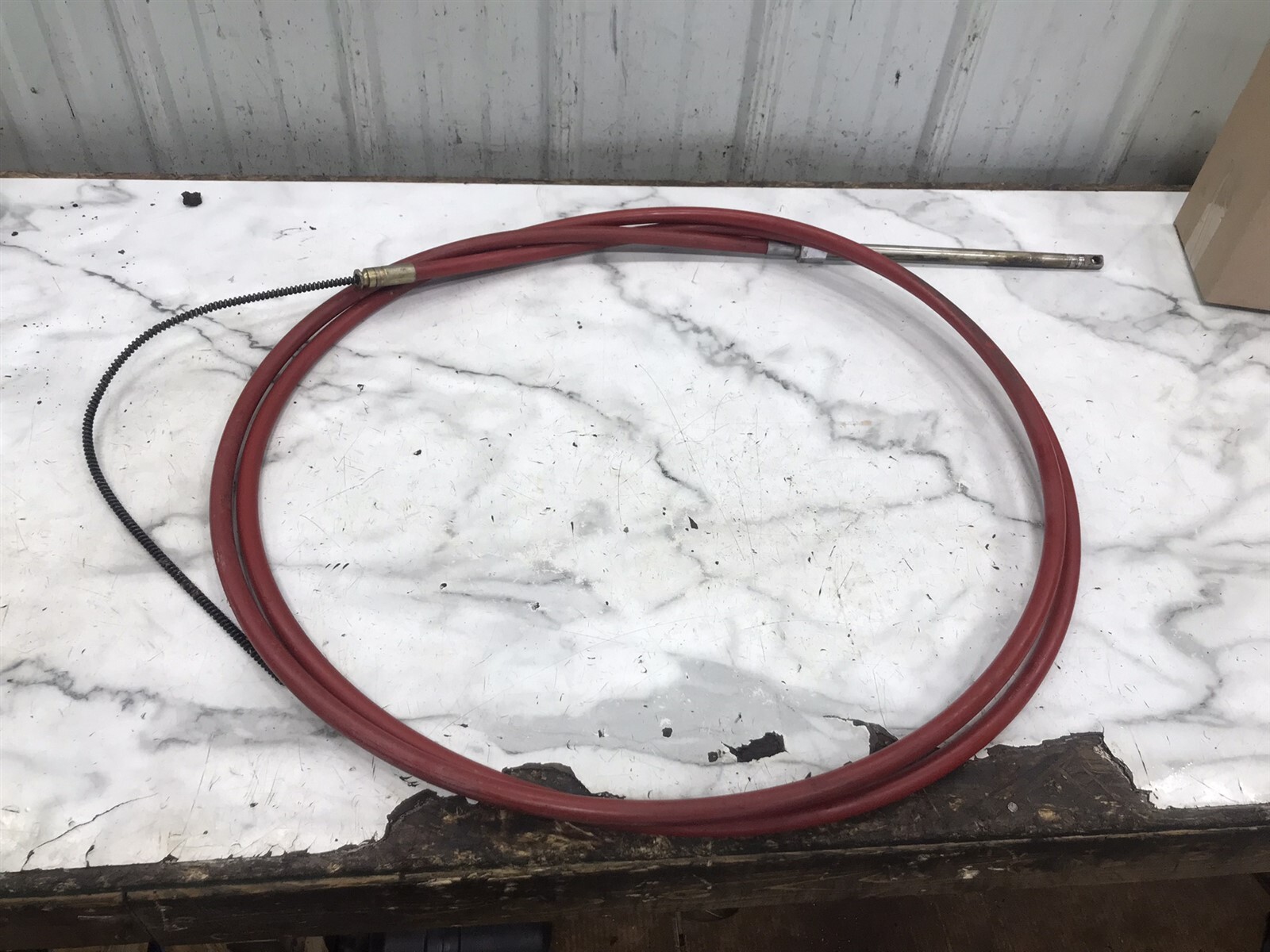 ◆sala tree◆ Morse Rotary Steering Helm and Cable E304411-192-406 309301
