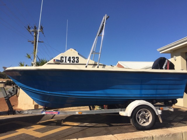 90hp Mercury 4.85 yalta craft fibreglass boat | Motorboats 