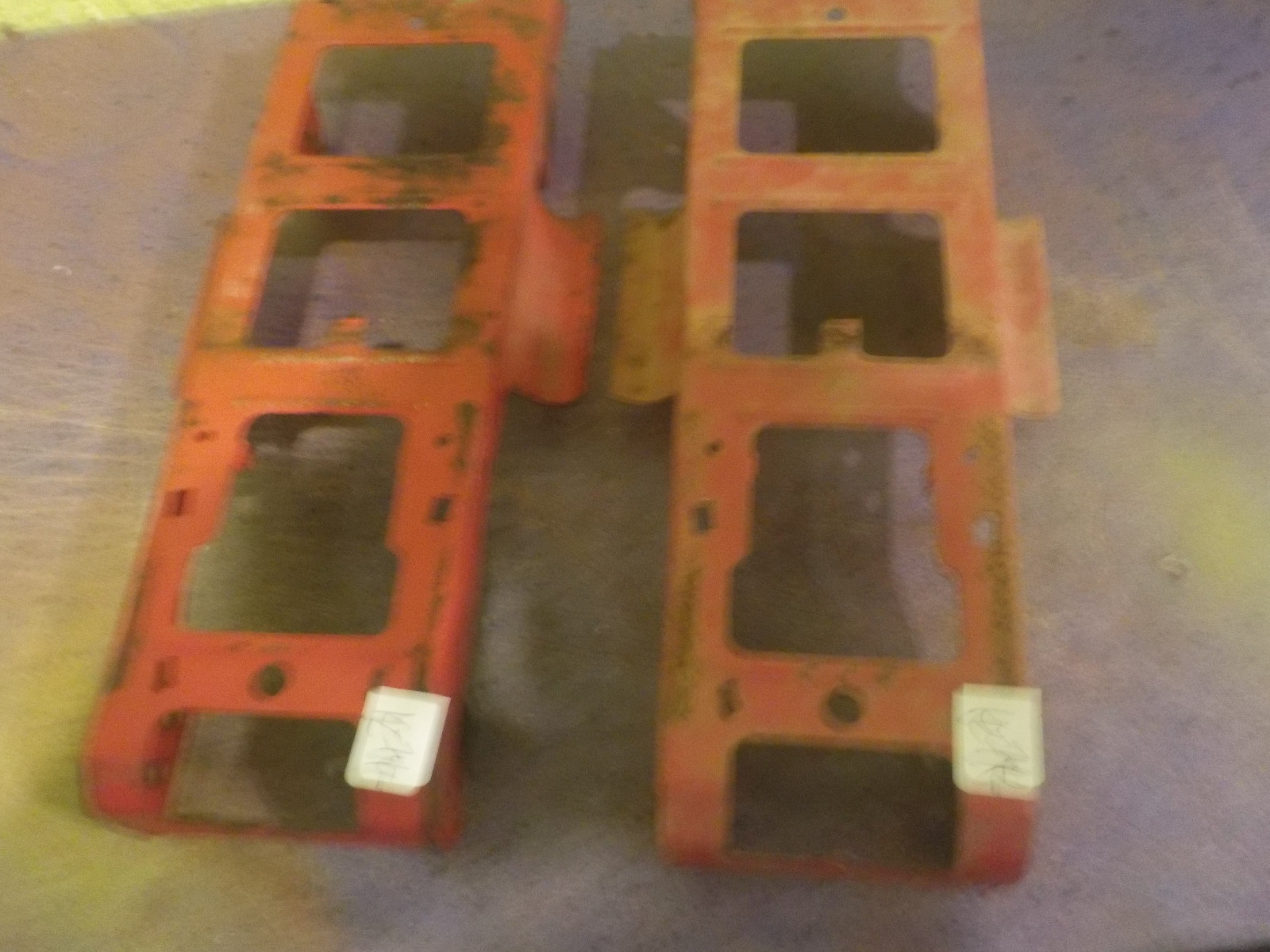 tonka ford truck semi farm dumper set of 2 chassis 1964-67 for parts