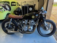 1975 Honda CB 550 Spitfire Custom Cafe Racer  Cafe Racer Petrol Manual