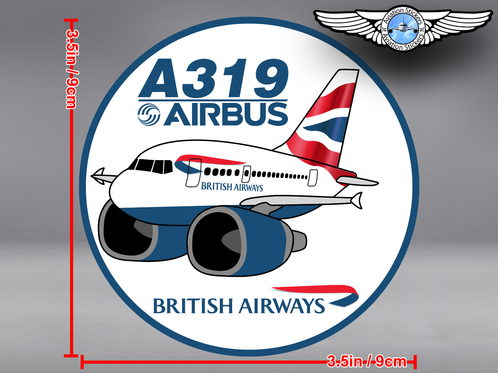 BA ブリティッシュ・エアウェイズAviationtag A319-100 BA ブリティッシュ・エアウェイズAviationtag A319-100 - メルカリ