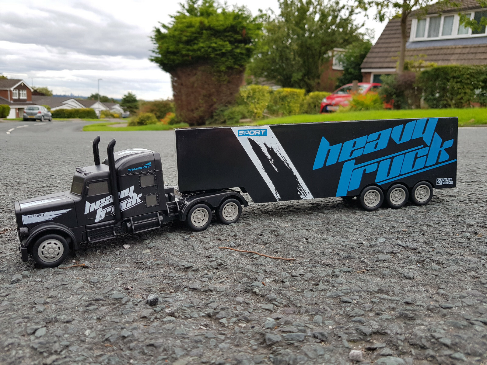 2.4GZ Large American Heavy Lorry Truck 46cmL Radio Remote Control Car | eBay