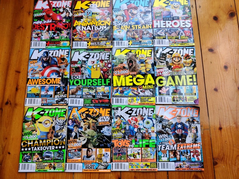 K Zone Magazine Full Collection 14 16 Plus Magazines Gumtree Australia Ballarat City Ballarat Central