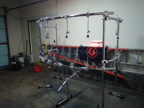 Gibraltar Custom Built Double Bass Drum Rack Cage