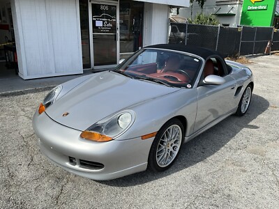 1999 Porsche Boxster Convertible silver RWD Manual