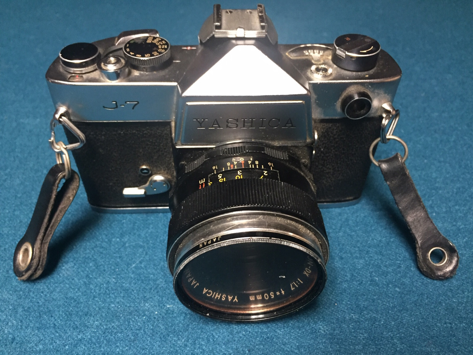 YASHICA J-7 & Yashinon-DX 50mm/1.7 LENS, Factory Case YASHICA J-7 & Yashinon-DX 50mm/1.7 LENS, Factory Case