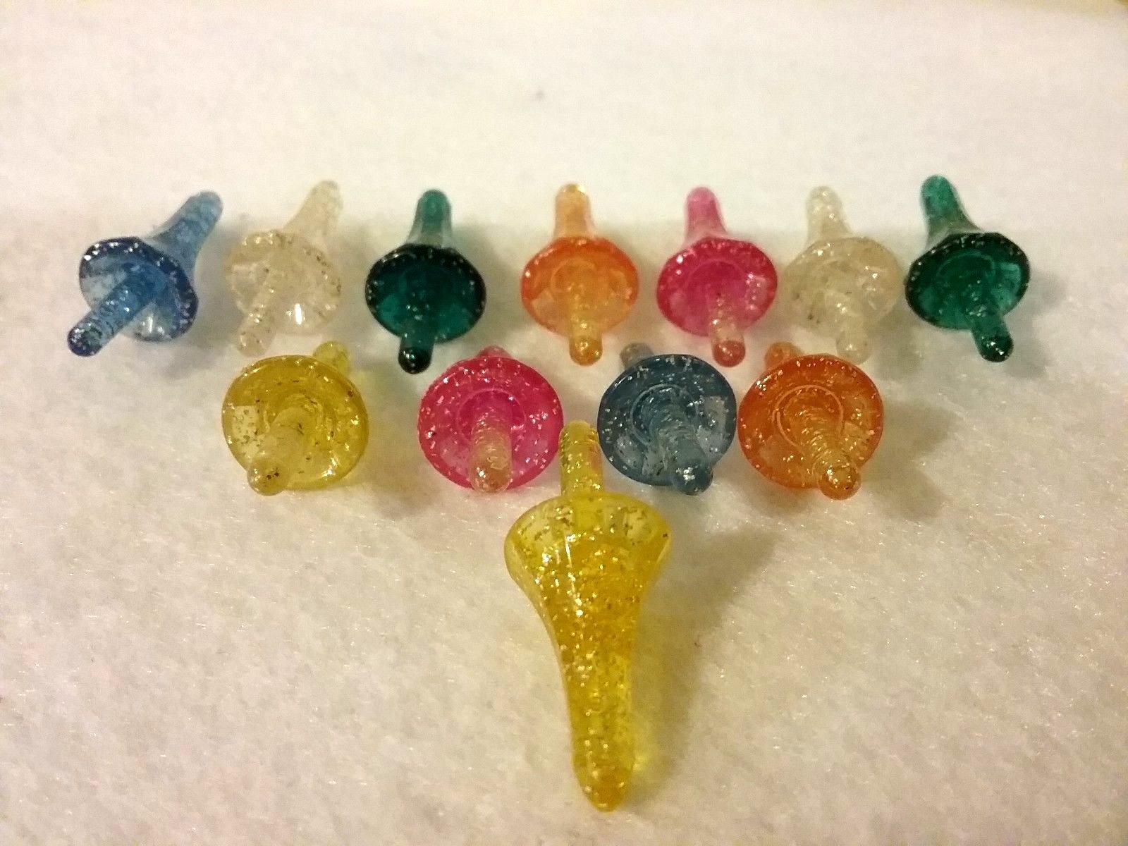 12 Large Astro Rocket Lights Ceramic Tree Bulbs  RARE