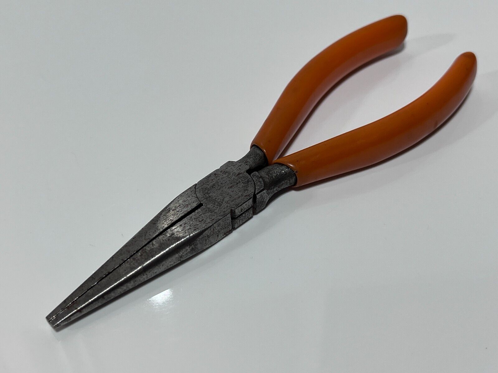 Snap-On Tools USA Orange Handle Needle Nose Pliers - Vintage Snap-On Tools USA Orange Handle Needle Nose Pliers - Vintage