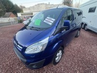 Ford Transit Custom CREWCAB  in BLUE 2198CC DIESEL Van 